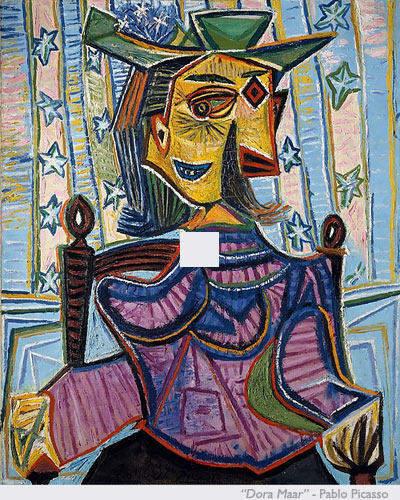 "Dora Maar" - Pablo Picasso