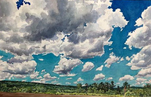 Michele Harvey Cloudscape Route 12