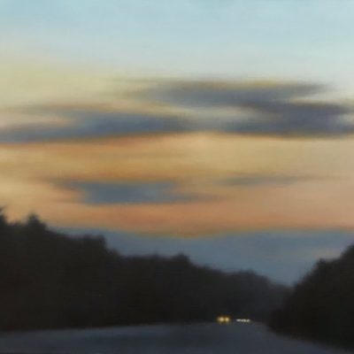 Christie Scheele Sunset Light Open Road