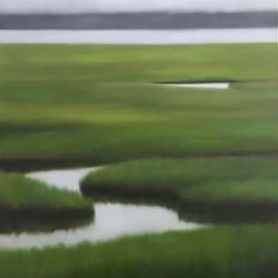 Christie Scheele White Light Green Marsh