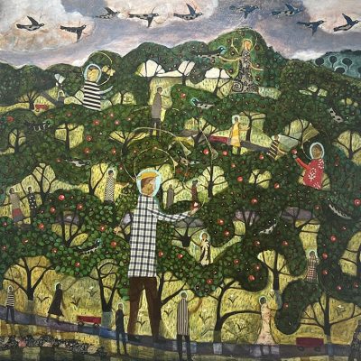 Donald Saaf Apple Orchard 48x48