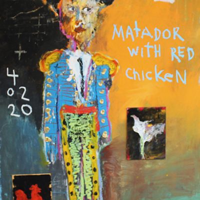 Michael Snodgrass Matador with Red Chicken