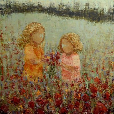 Rebecca Kinkead Wildflowers no. 2_48x54